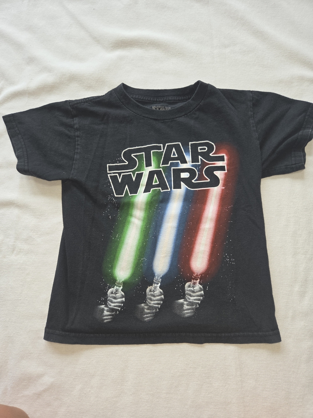 Star Wars Kids Black Graphic Tee - Star Wars Brand